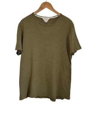 Rag & Bone Mens Short Sleeve t shirt Sz Large Vintage Green